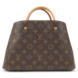 Louis Vuitton Monogram Montaigne BB Nume Leather Shoulder Bag