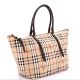 Burberry Salisbury Medium Haymarket Canvas Tote – Bags Junction