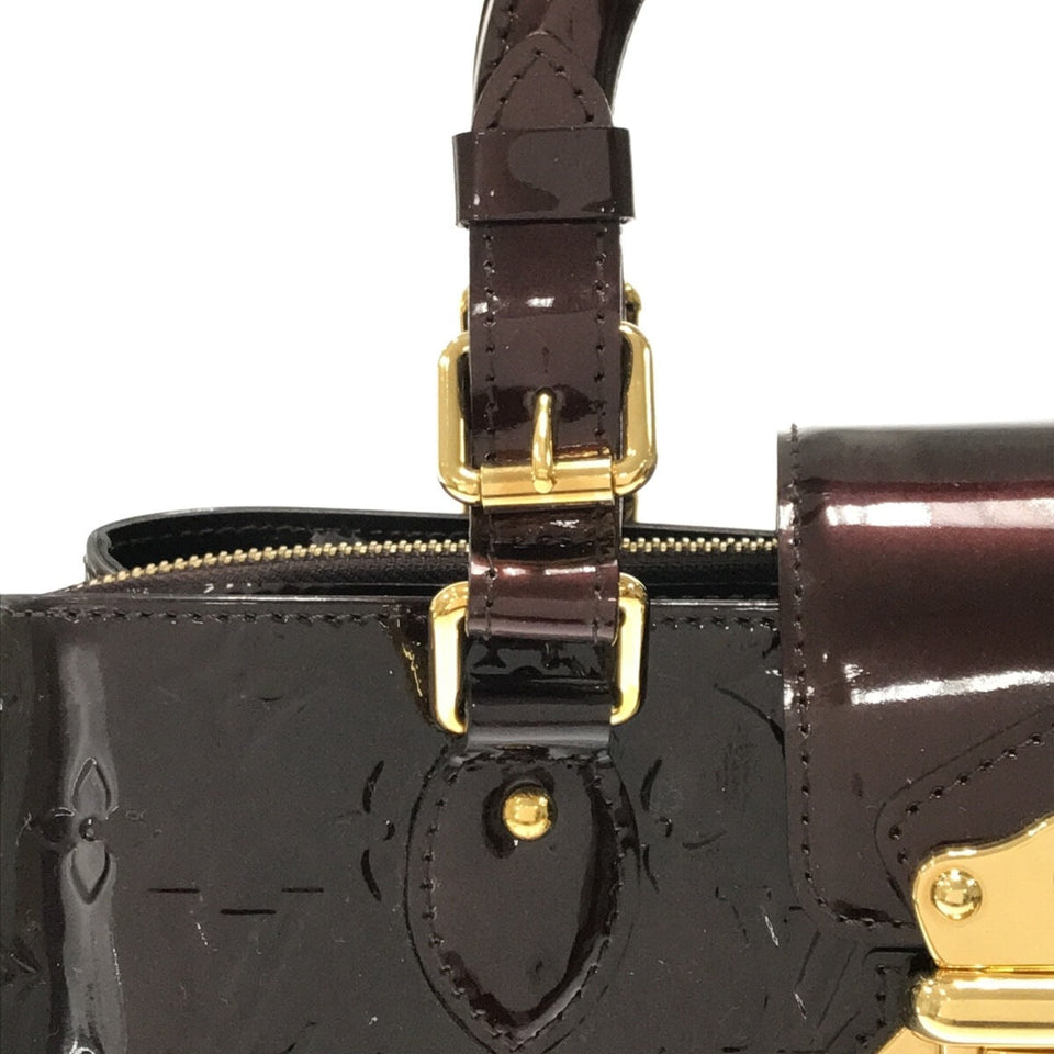 Louis Vuitton Melrose Avenue  Patent Leather  Handbag  Amaranto