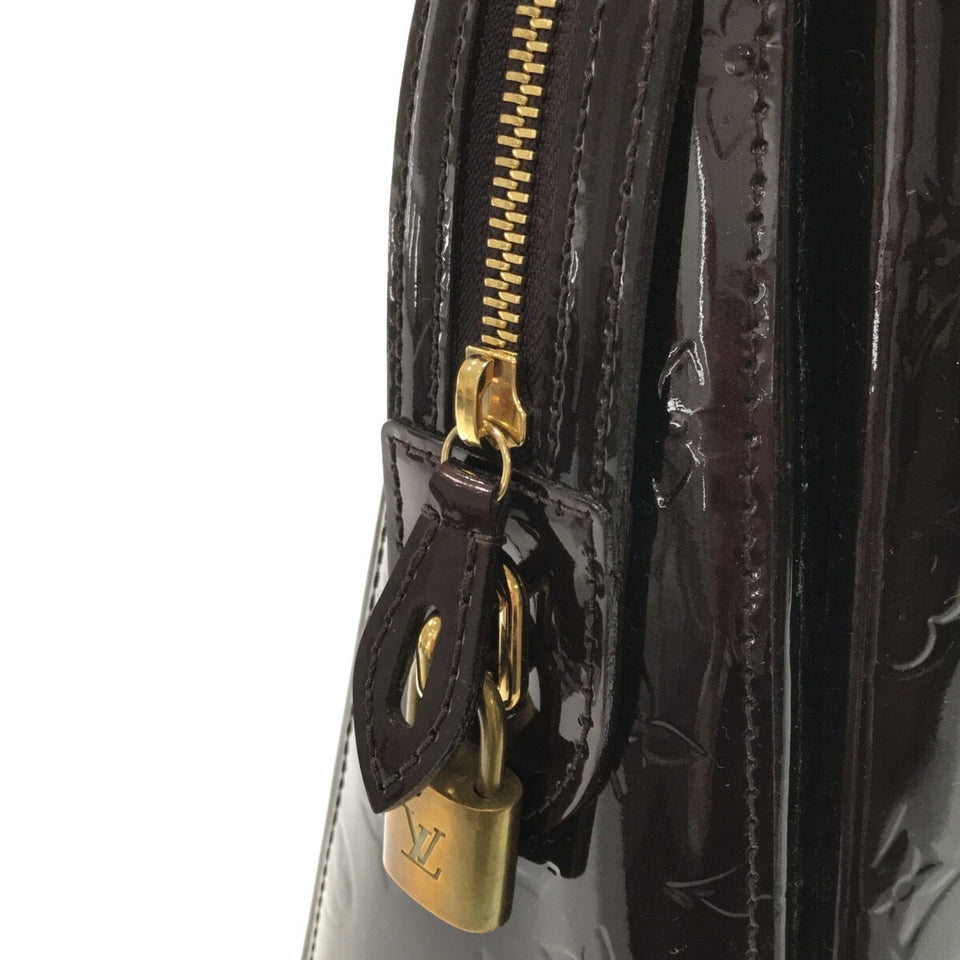 Louis Vuitton Melrose Avenue  Patent Leather  Handbag  Amaranto