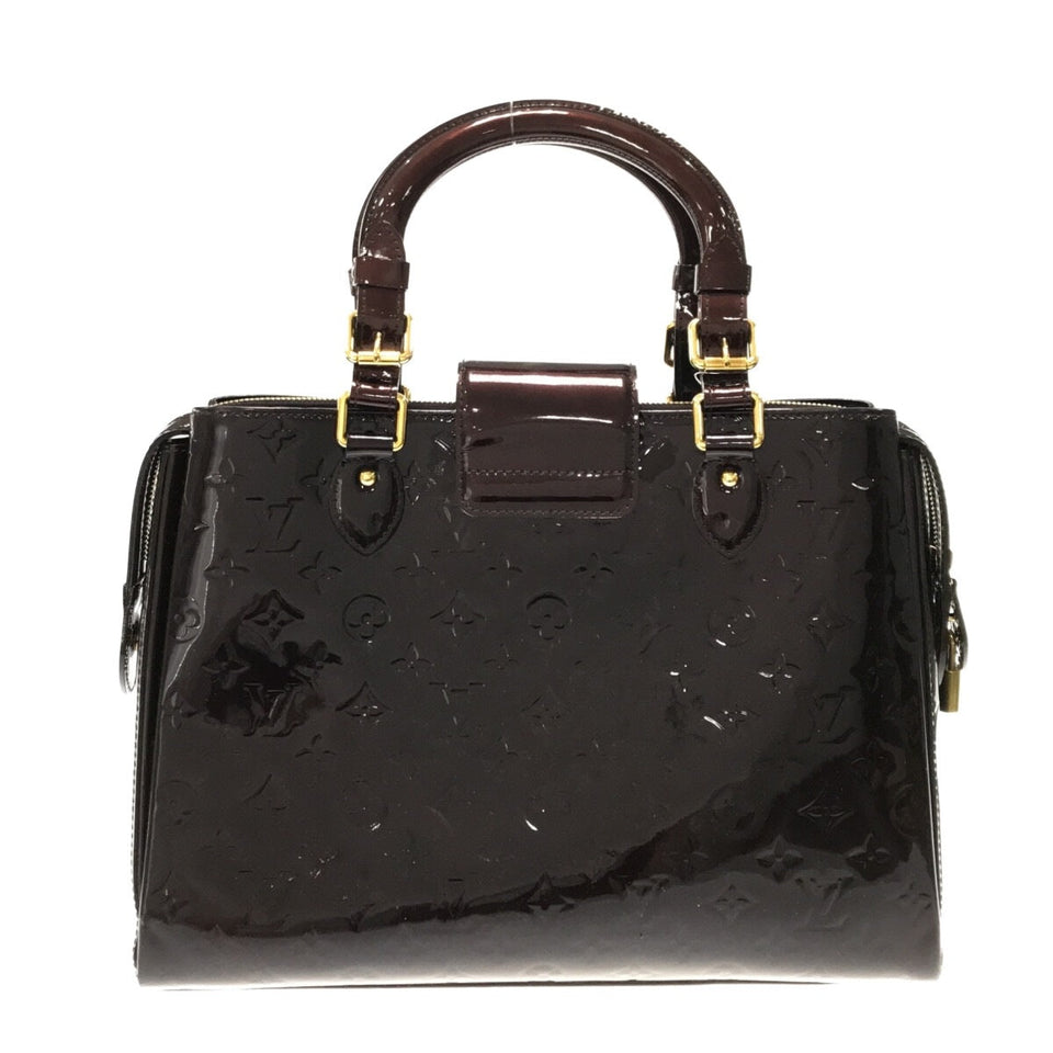 Louis Vuitton Melrose Avenue  Patent Leather  Handbag  Amaranto