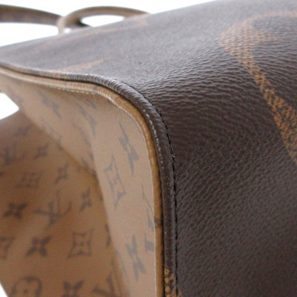 Louis Vuitton On The Go GM Monogram Reverse Canvas Tote Bag