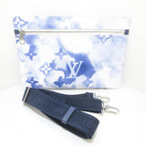 Louis Vuitton Weekend Tote PM Blue Water Monogram Canvas