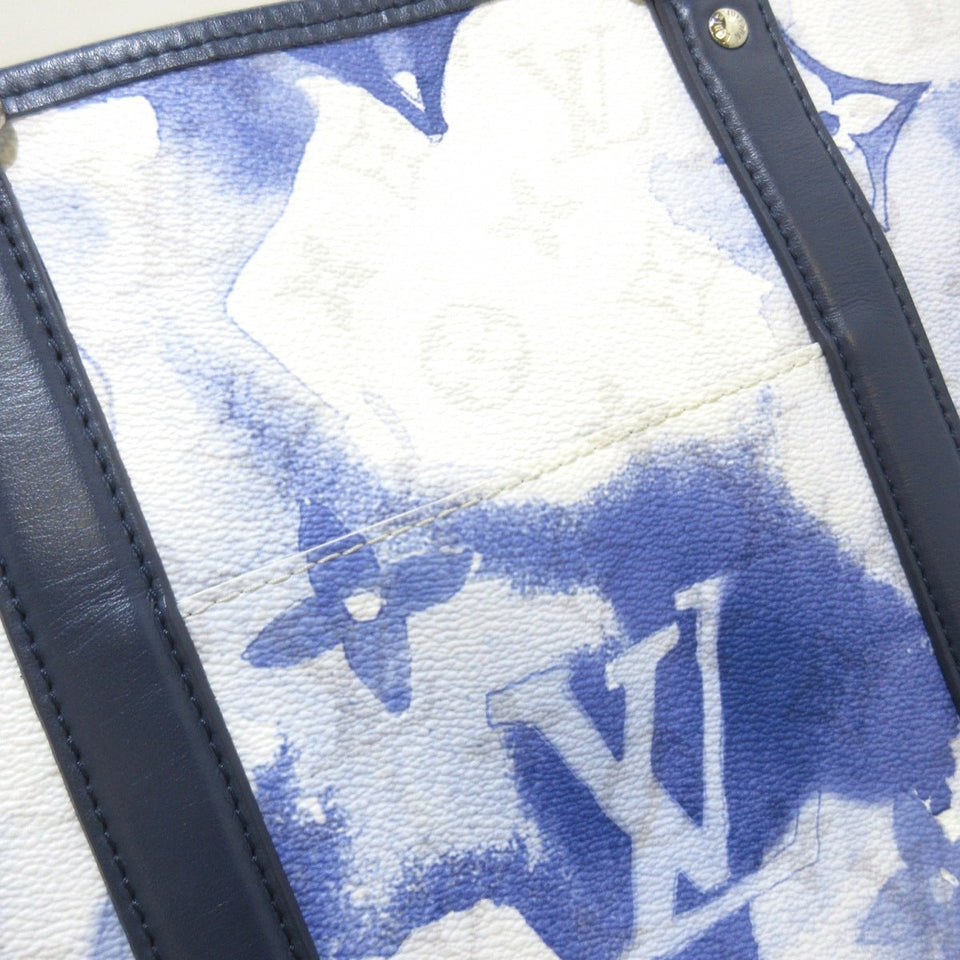 Louis Vuitton Weekend Tote PM Blue Water Monogram Canvas