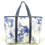 Louis Vuitton Weekend Tote PM Blue Water Monogram Canvas