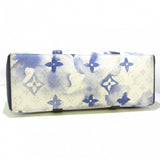 Louis Vuitton Weekend Tote PM Blue Water Monogram Canvas