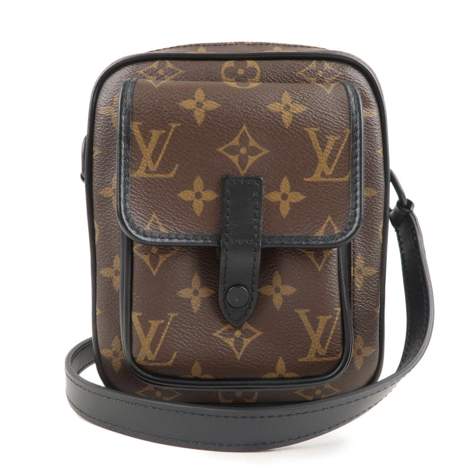Louis Vuitton Monogram Maccasar Christopher Shoulder Bag