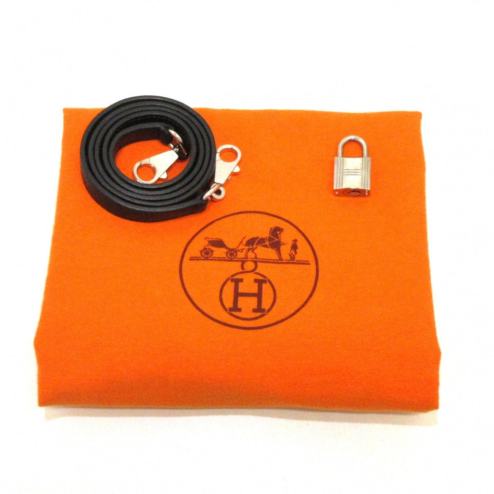 Hermes Bolide Silver Metal Fittings Taurillon Clemence Handbag