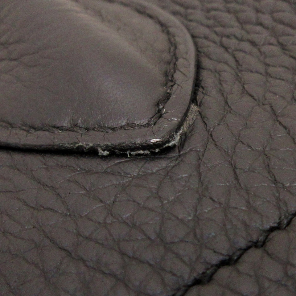 Hermes Bolide Silver Metal Fittings Taurillon Clemence Handbag
