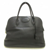 Hermes Bolide Silver Metal Fittings Taurillon Clemence Handbag