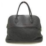 Hermes Bolide Silver Metal Fittings Taurillon Clemence Handbag