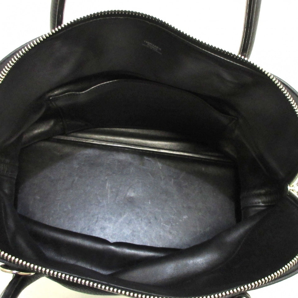 Hermes Bolide Silver Metal Fittings Taurillon Clemence Handbag