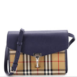 Burberry Macken Small Crossbody Bag in Leather & Vintage Check – Bags Junction