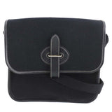 Hermes Shoulder Bag canvas black Buenaben Women