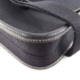 Hermes Shoulder Bag canvas black Buenaben Women
