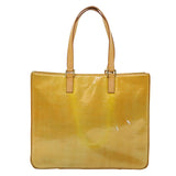 Louis Vuitton Monogram Vernis Columbus Tote Bag Beige LV Auth