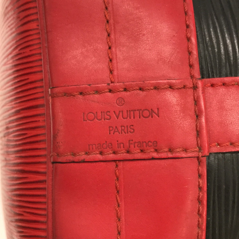 Louis Vuitton Noe Shoulder Bag Bicolor Leather