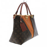 Louis Vuitton V tote MM  Mmonogram Canvas Grain Calf Leather Tote Bag