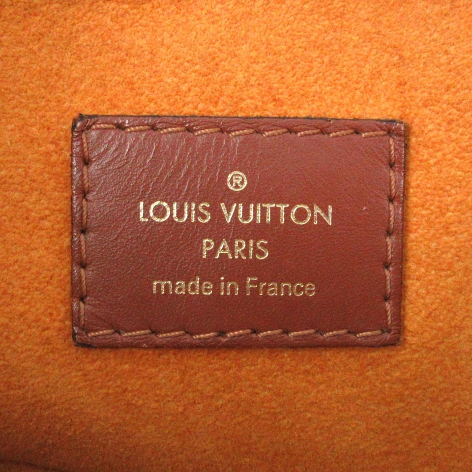 Louis Vuitton V tote MM  Mmonogram Canvas Grain Calf Leather Tote Bag