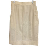 Chanel Silk Skirt
