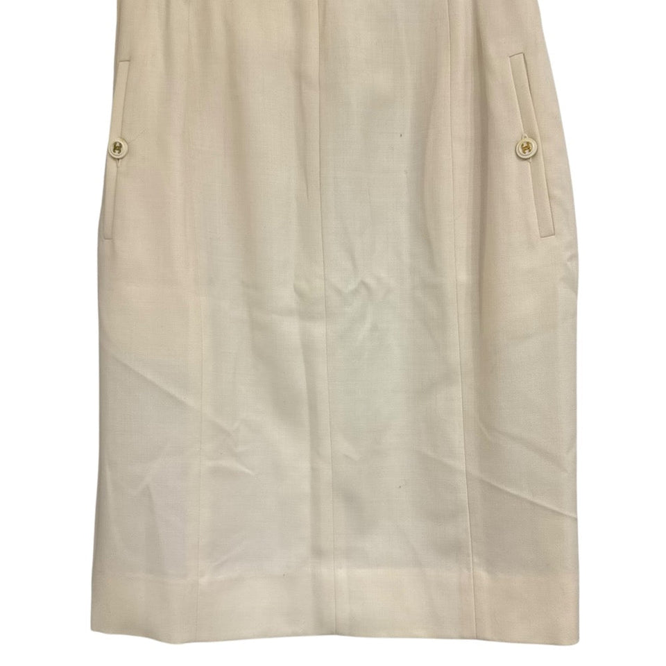 Chanel Silk Skirt