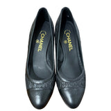 Chanel Coco Mark Calfskin Pumps