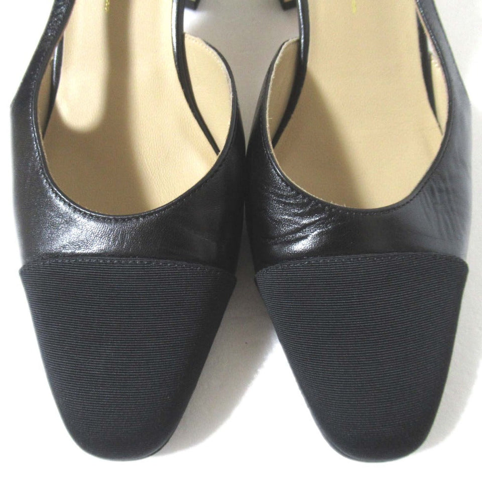 Chanel Coco Mark Leather Mule