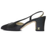 Chanel Coco Mark Leather Mule