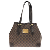 Louis Vuitton Hampstead MM Shoulder Bag Ebene Damier Canvas