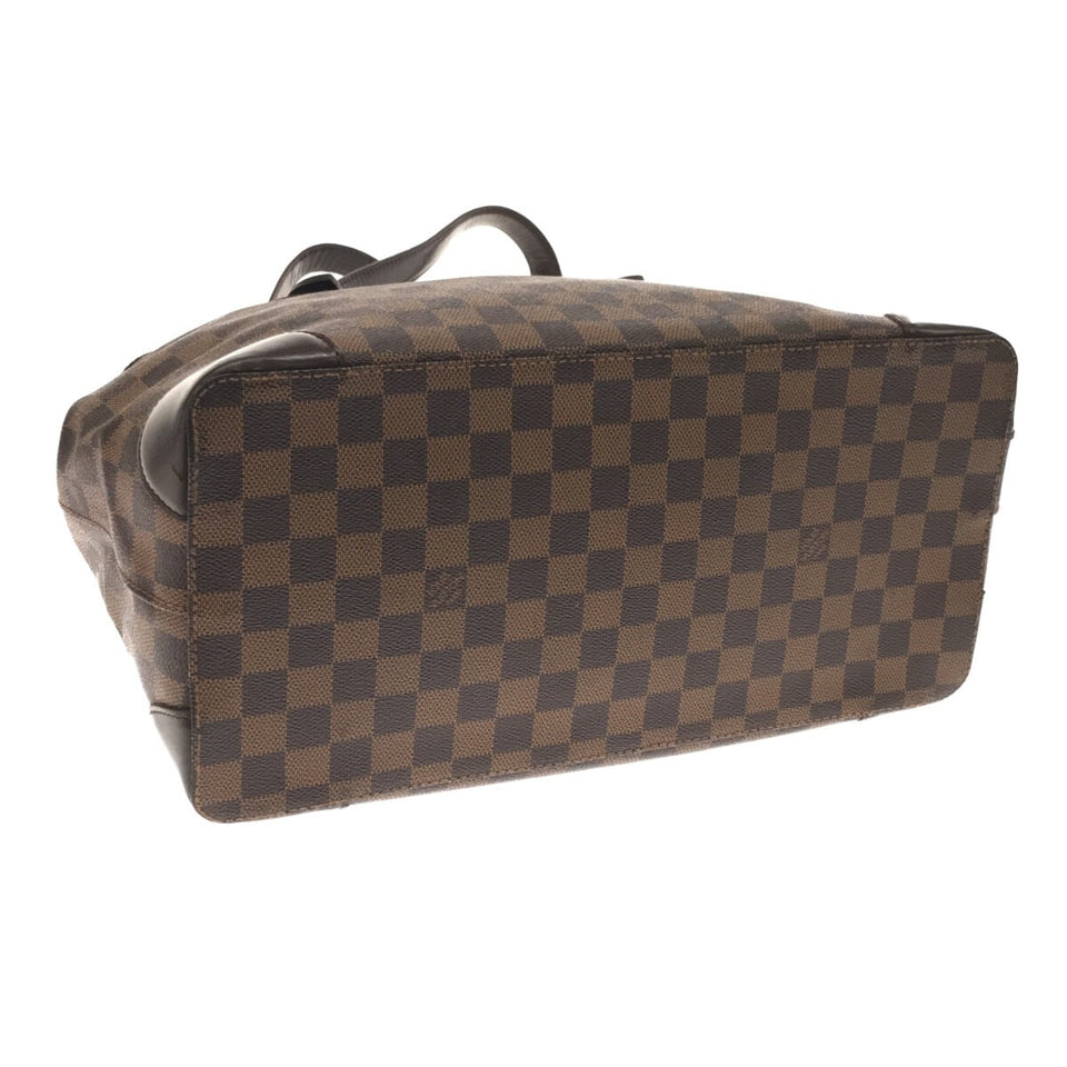 Louis Vuitton Hampstead MM Shoulder Bag Ebene Damier Canvas