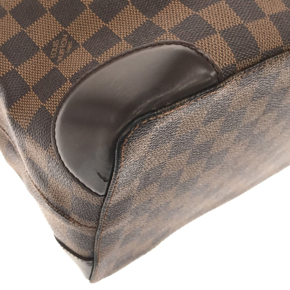 Louis Vuitton Hampstead MM Shoulder Bag Ebene Damier Canvas