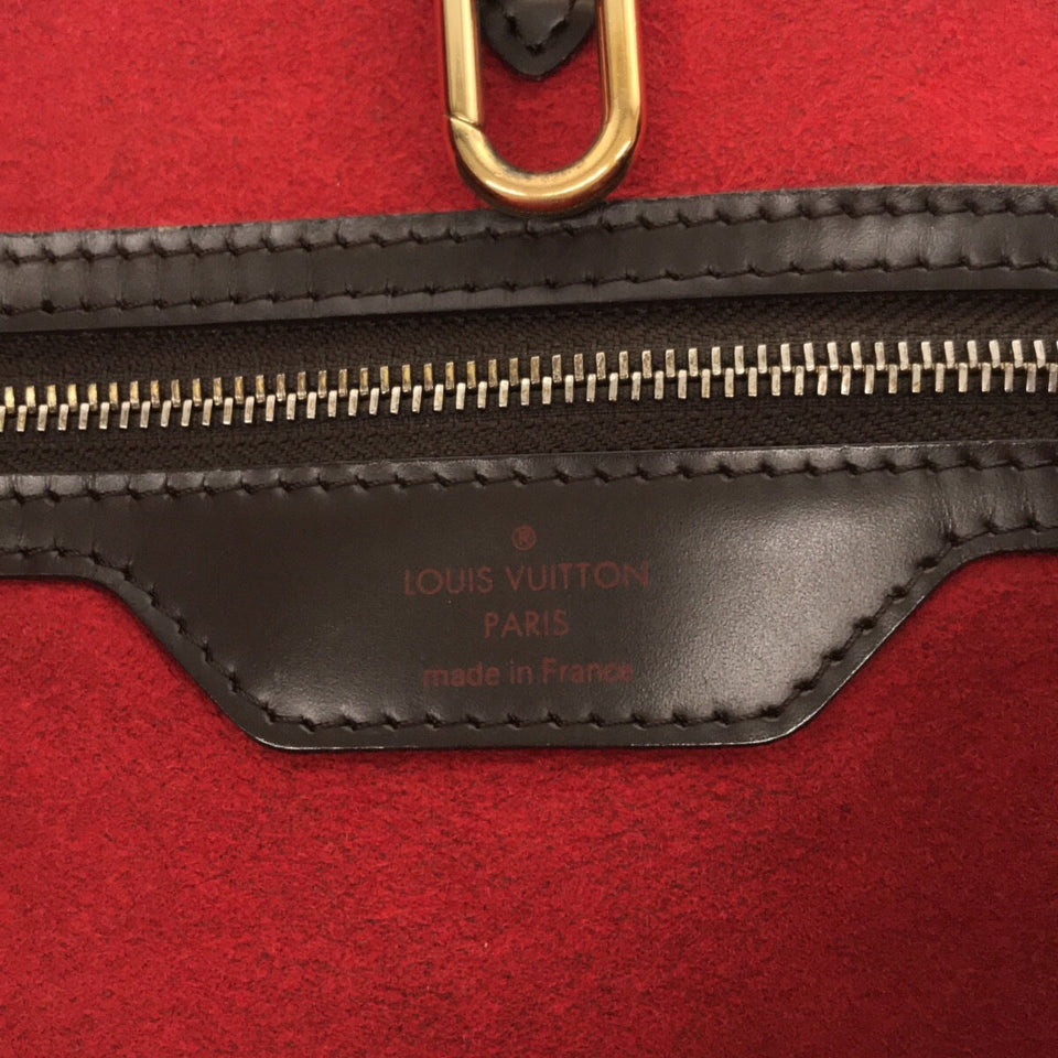 Louis Vuitton Hampstead MM Shoulder Bag Ebene Damier Canvas