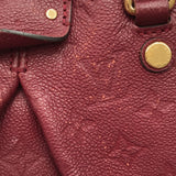 Louis Vuitton Mazarine MM Handbag Leysin Empreinte Leather
