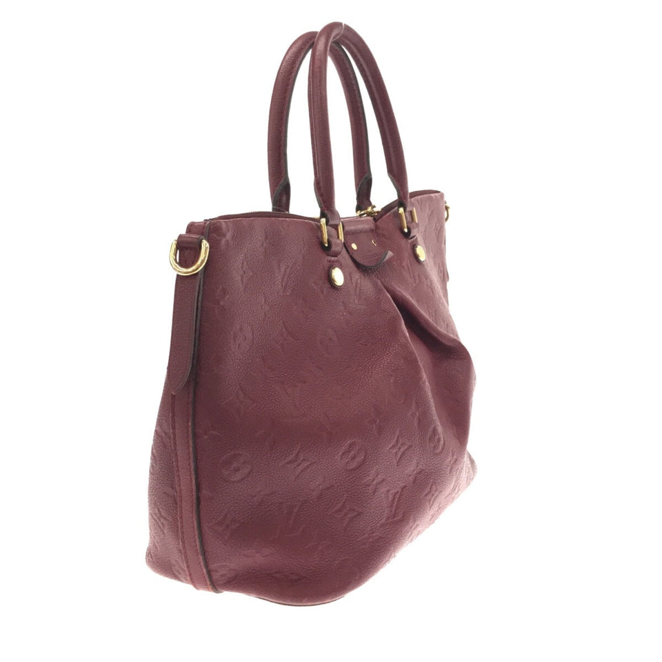 Louis Vuitton Mazarine MM Handbag Leysin Empreinte Leather