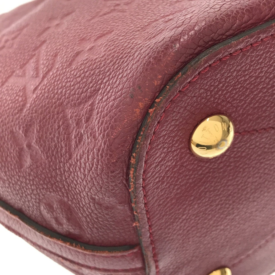 Louis Vuitton Mazarine MM Handbag Leysin Empreinte Leather