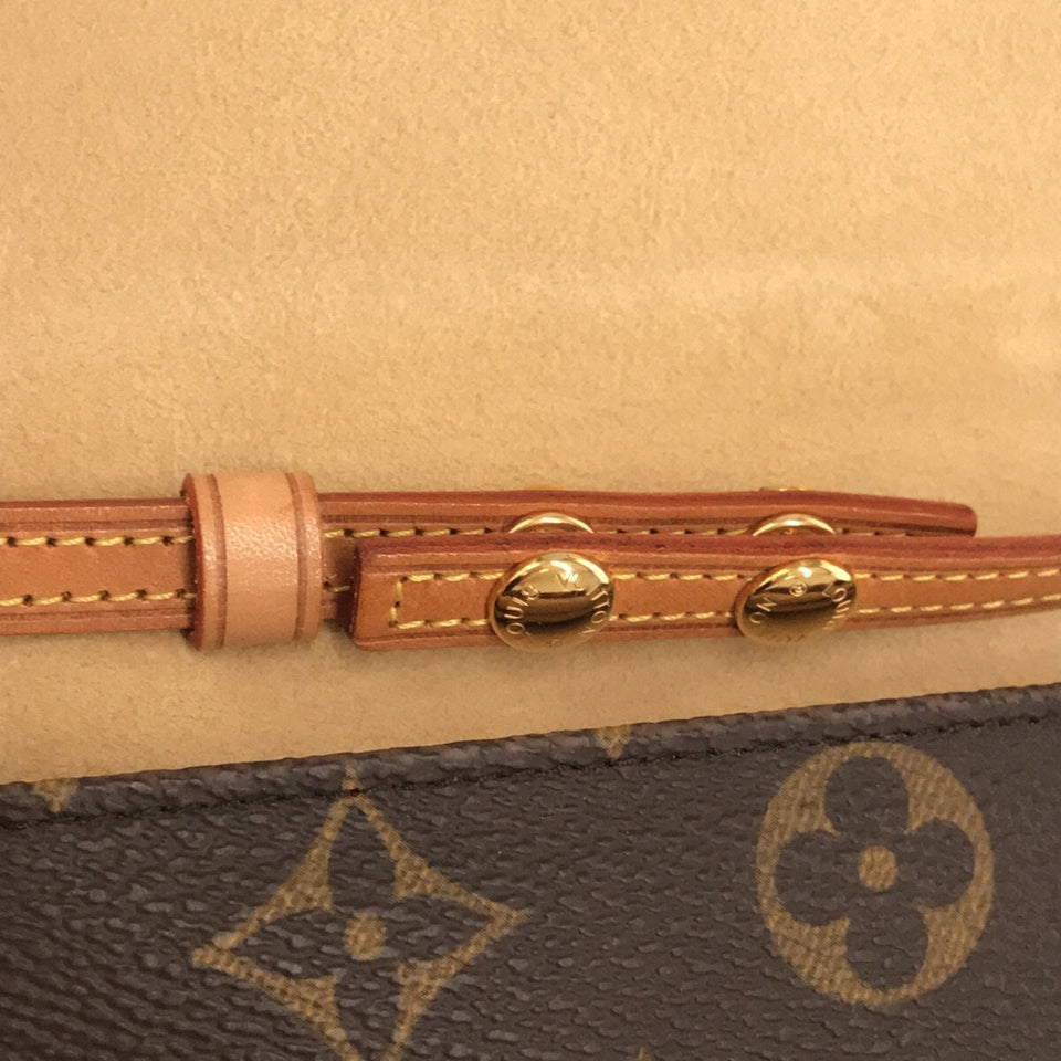 Louis Vuitton Pochette Twin GM Shoulder Bag Monogram Canvas