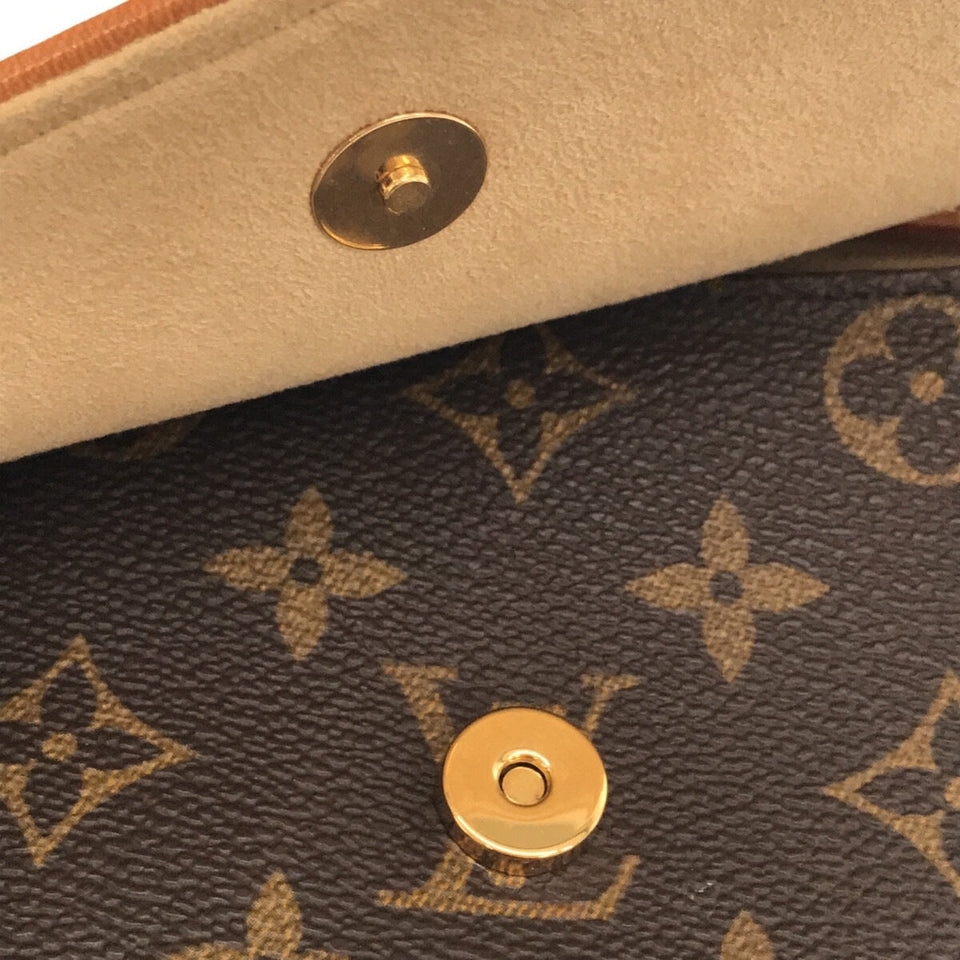 Louis Vuitton Pochette Twin GM Shoulder Bag Monogram Canvas