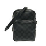 Louis Vuitton Rem Damier Graphite Canvas  Shoulder Bag