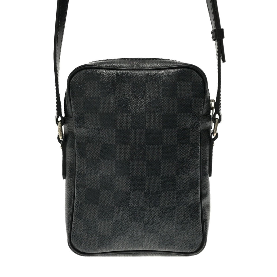 Louis Vuitton Rem Damier Graphite Canvas  Shoulder Bag