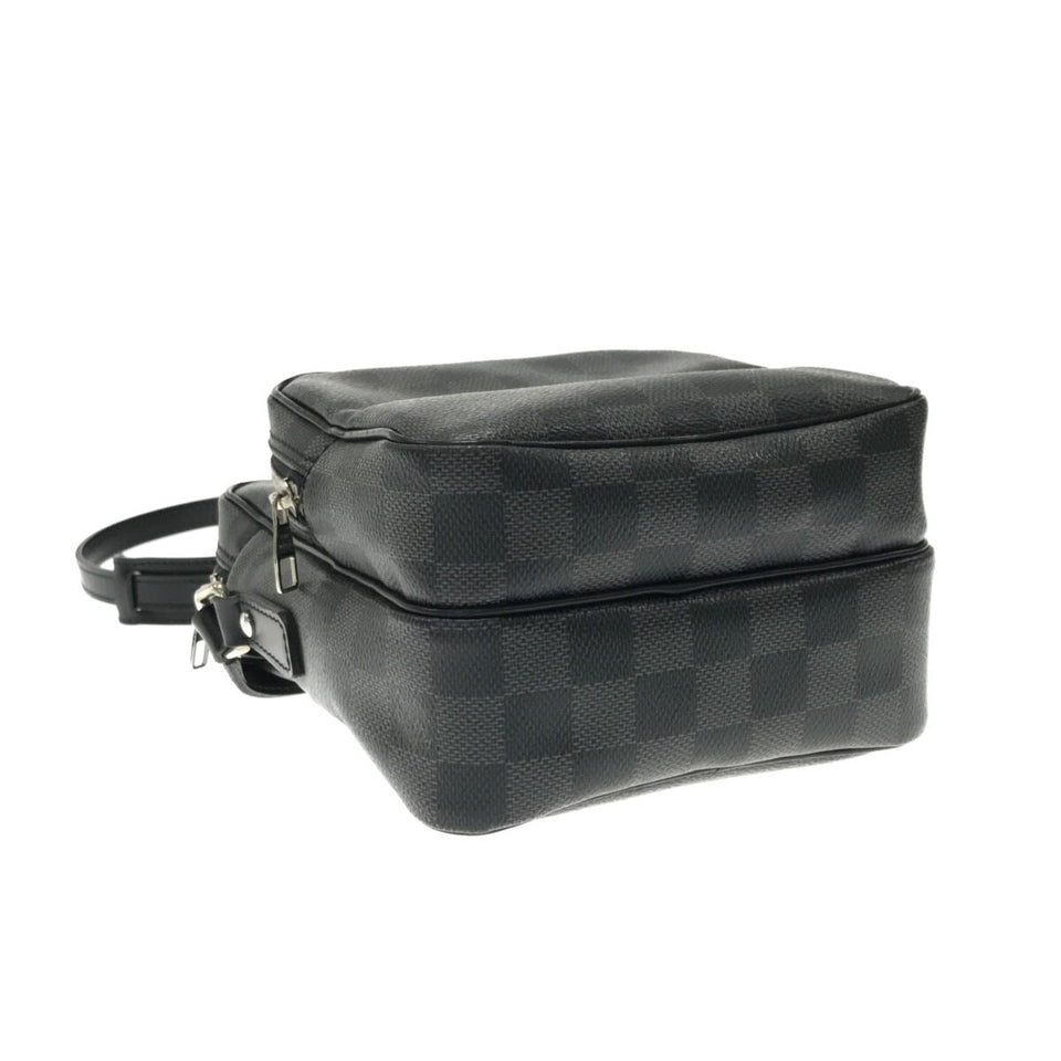 Louis Vuitton Rem Damier Graphite Canvas  Shoulder Bag
