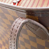 Louis Vuitton Neverfull MM Damier Canvas Tote Bag