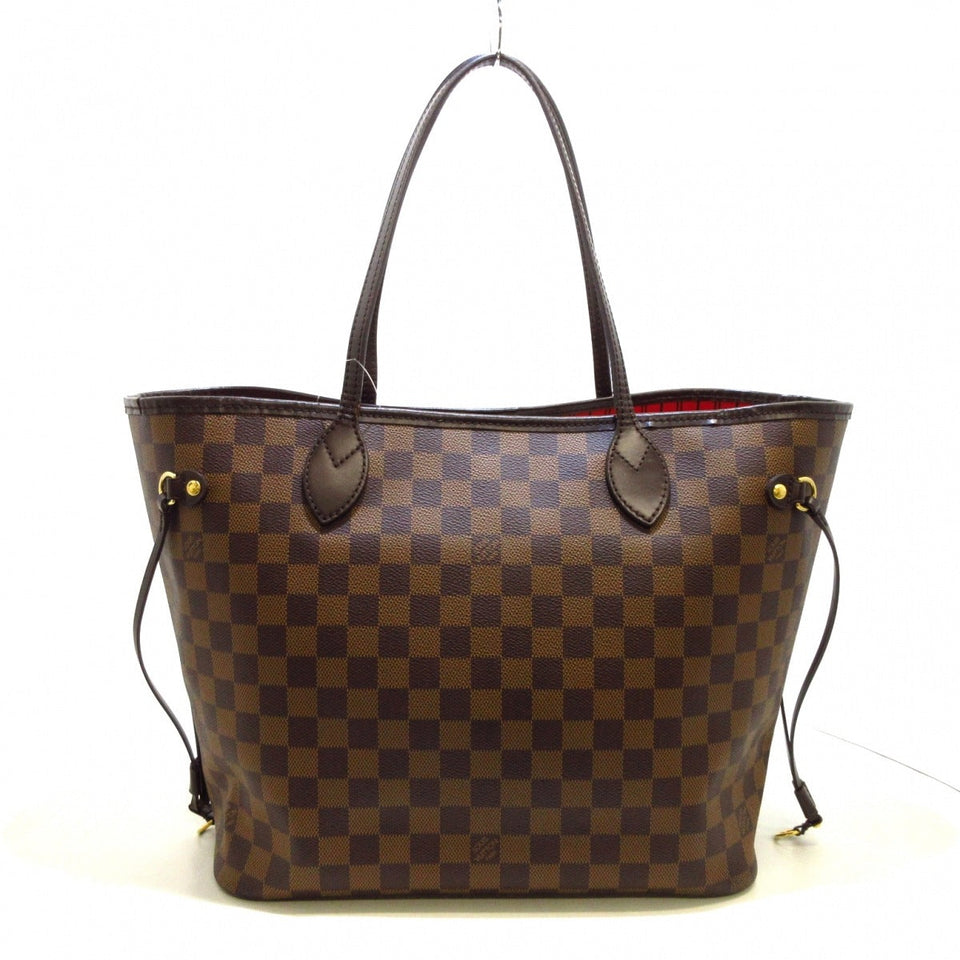Louis Vuitton Neverfull MM Damier Canvas Tote Bag