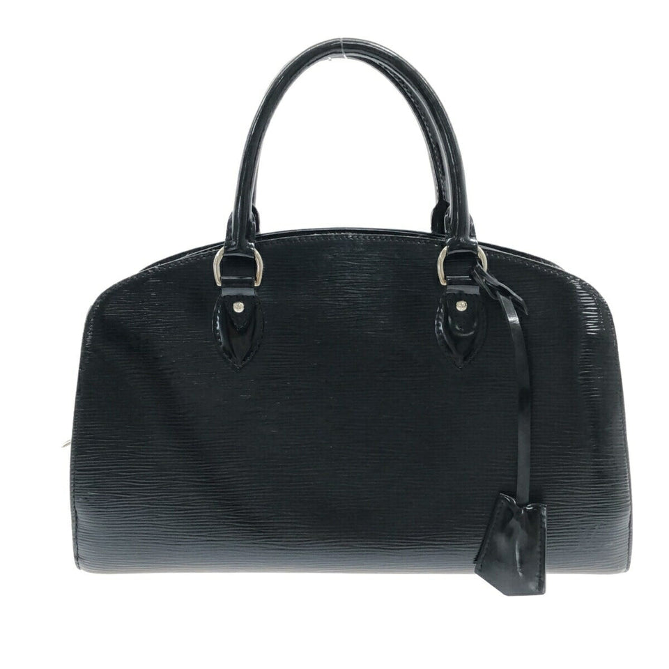 Louis Vuitton Pont Neuf PM  Glossy Epi Leather Handbag Noir