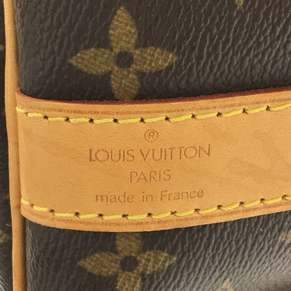 Louis Vuitton Keepall Bandouliere 60 Monogram Canvas Boston Bag