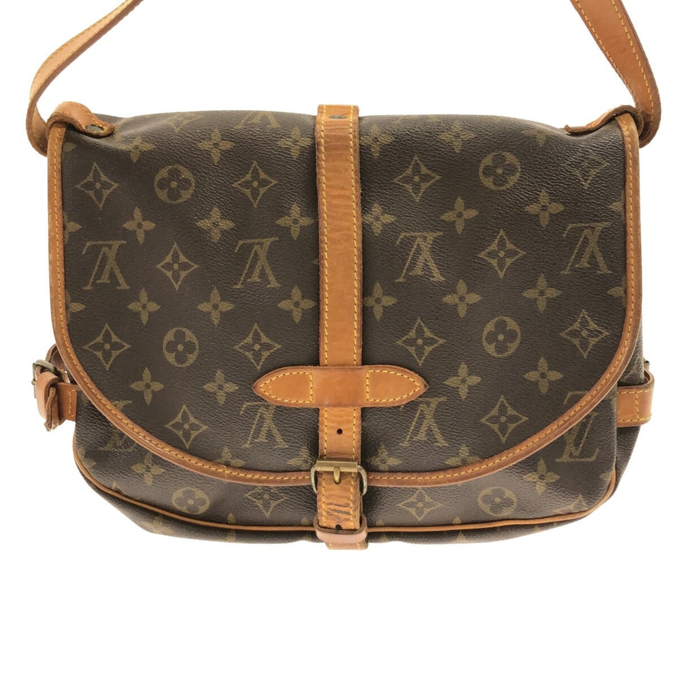 Louis Vuitton Saumur 30  Monogram Canvas Shoulder Bag