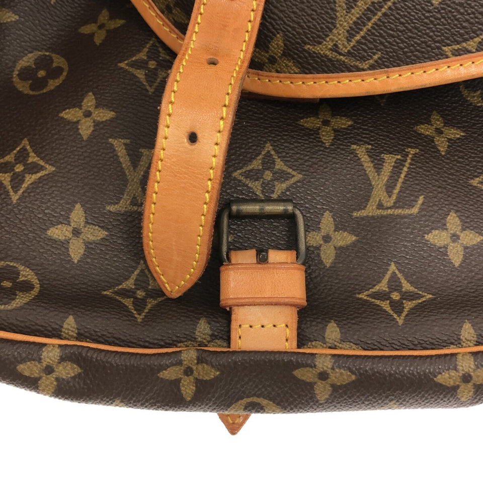 Louis Vuitton Saumur 30 Monogram Canvas Shoulder Bag