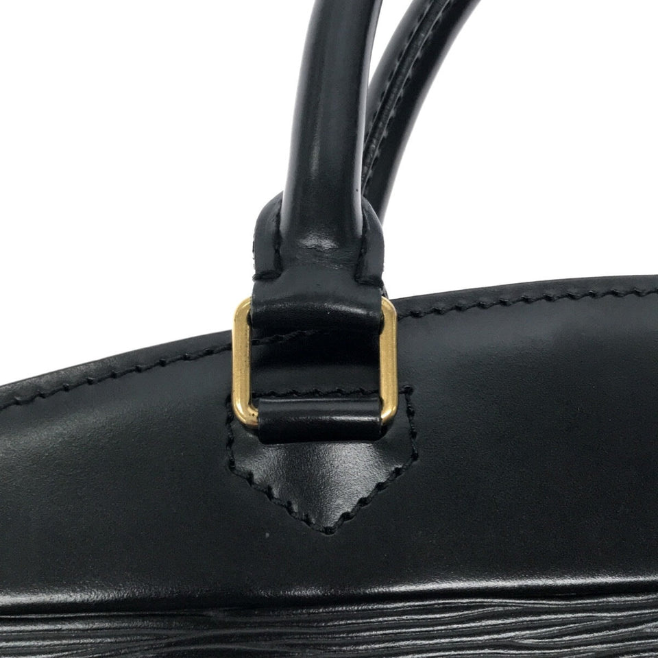 Louis Vuitton Riviera Handbag Epi Leather Handbag Black