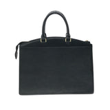 Louis Vuitton Riviera Handbag Epi Leather Handbag Black