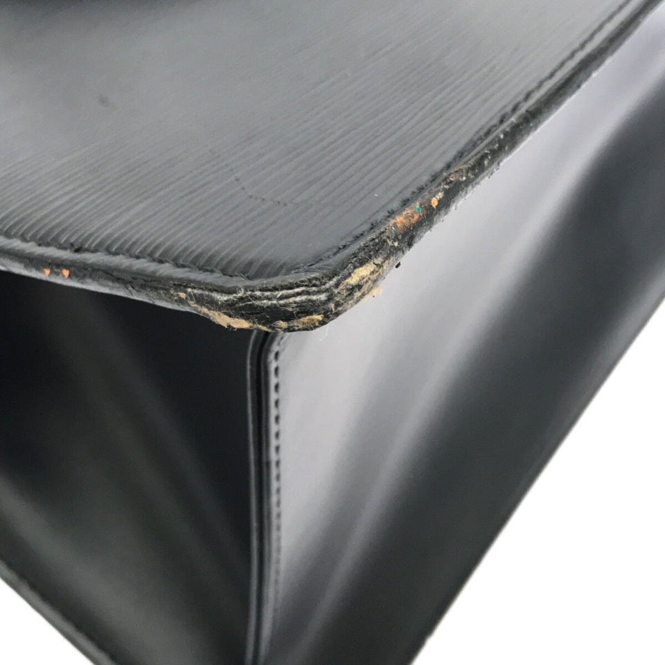 Louis Vuitton Riviera Handbag Epi Leather Handbag Black