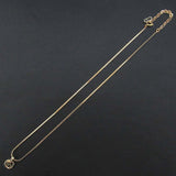 Christian Dior Logo Pendant Necklace